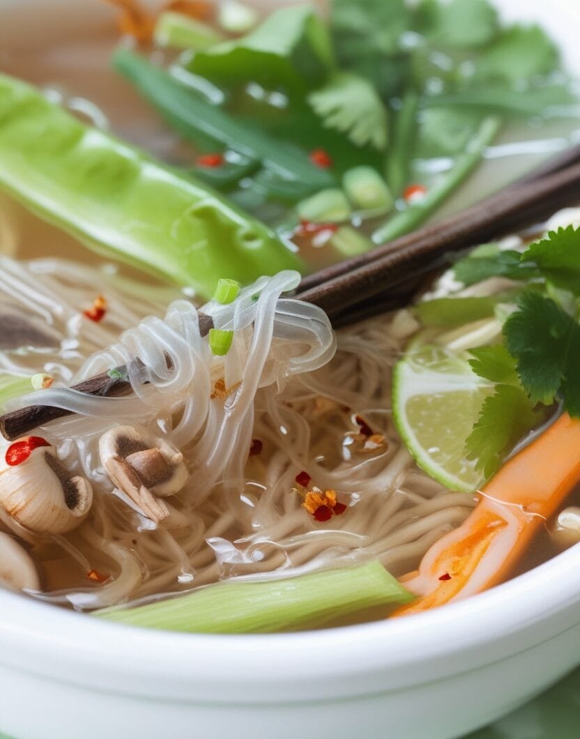 Cambodian Bean Thread Noodle Soup